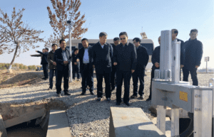 水利部蔣旭光副部長調(diào)研利寧夏現(xiàn)代化生態(tài)灌區(qū)建設(shè)