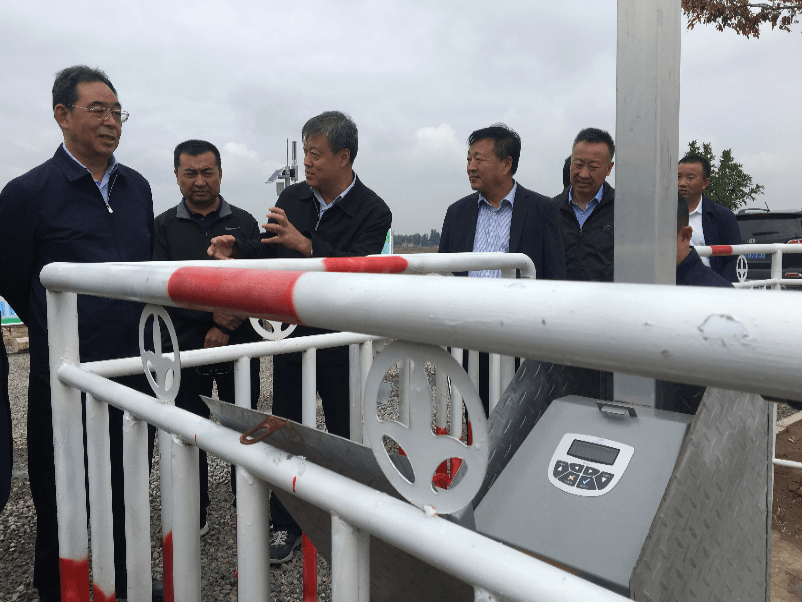 寧夏姜志剛副書記調(diào)研利通區(qū)現(xiàn)代化生態(tài)灌區(qū)建設(shè)