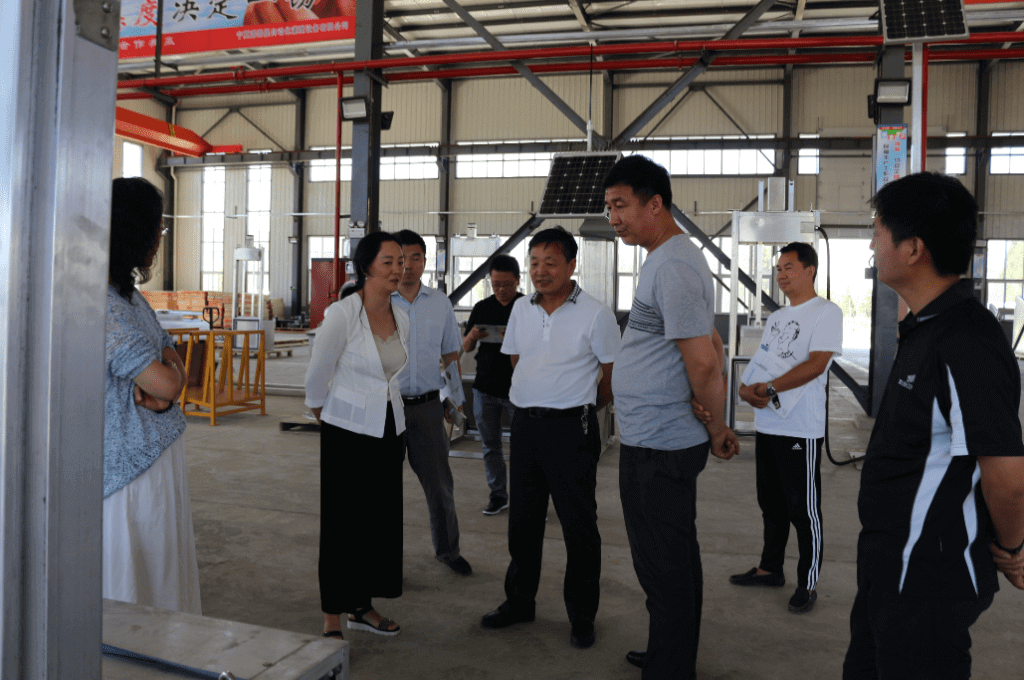 江蘇省水利廳考察現(xiàn)代化生態(tài)灌區(qū)